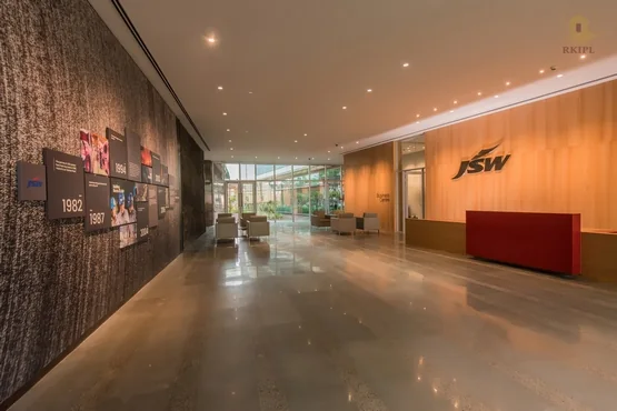 JSW Business Centre, Corporate Office fit-out by RK Interiors